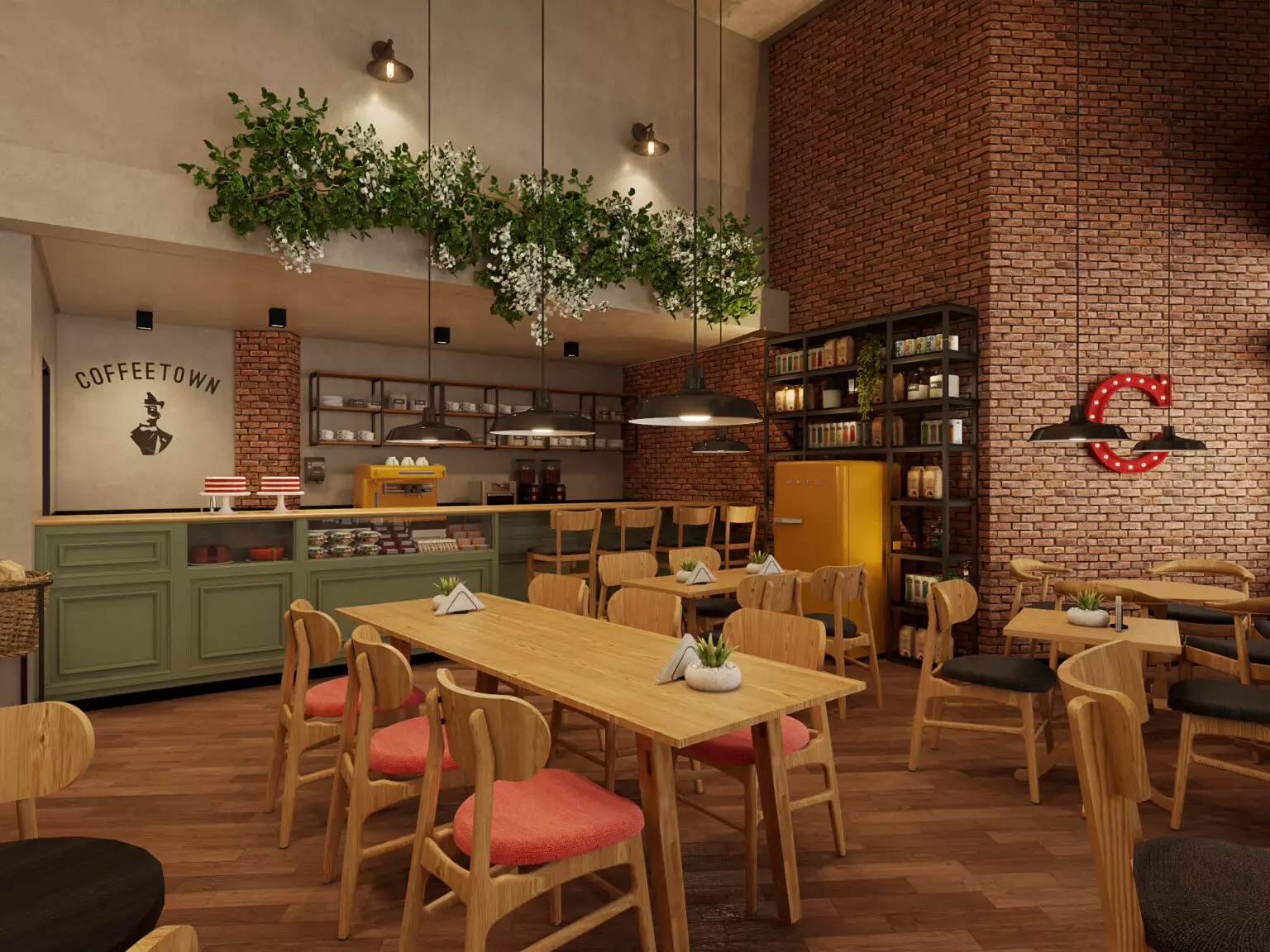 Ambiente Interno Coffeetown